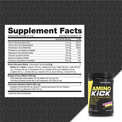 nutrabioaminokicksupplementfacts