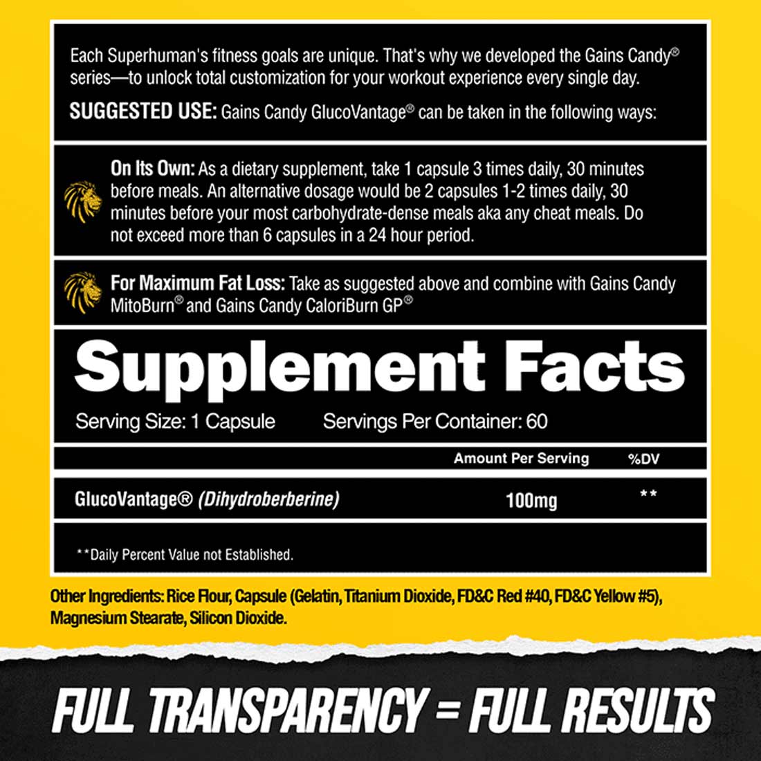 Gains Candy GlucoVantage